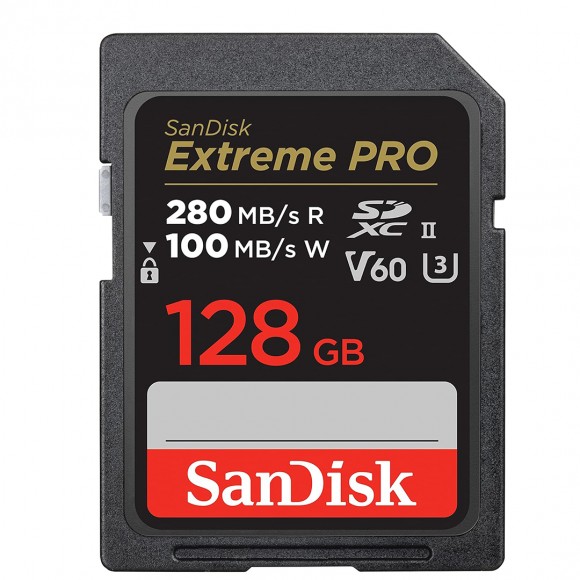SanDisk Extreme PRO 128GB SDXC UHS-II V60